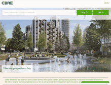 Tablet Screenshot of cbreresidential.com